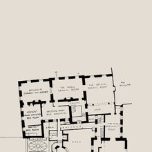 Load image into Gallery viewer, 10 Downing Street Floor Plan Print
