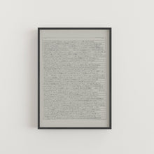 Load image into Gallery viewer, Hieroglyphic Ramesses II Temple Print, No 8
