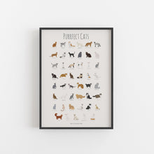 Load image into Gallery viewer, Purrfect Cat Breeds Print