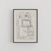 Load image into Gallery viewer, Corpus Christi College Cambridge Floor Plan Print
