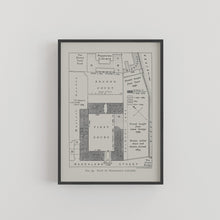 Load image into Gallery viewer, Magdalene College Cambridge Floor Plan Print