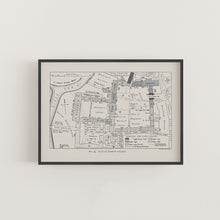 Load image into Gallery viewer, Trinity College Cambridge University Floor Plan Print