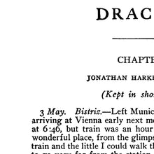 Load image into Gallery viewer, A5 Dracula Bram Stoker Book Page Print