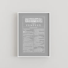 Load image into Gallery viewer, The Tempest William Shakespeare First Folio Print