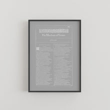 Load image into Gallery viewer, The Merchant of Venice First Folio Print