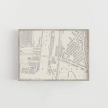 Load image into Gallery viewer, Isle of Dogs London Vintage Street Map Print