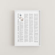 Load image into Gallery viewer, Jemima Puddle-Duck Beatrix Potter Print