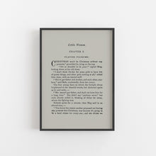 Load image into Gallery viewer, A5 Little Women Book Page Print