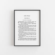 Load image into Gallery viewer, A5 Little Women Book Page Print