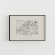 Load image into Gallery viewer, London Zoo Regent's Park Vintage Street Map Print