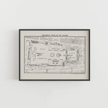 Load image into Gallery viewer, The Louvre Paris Floor Plan Print