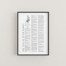 Load image into Gallery viewer, Peter Rabbit Beatrix Potter Print
