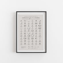 Load image into Gallery viewer, Sherlock Holmes Crimes and Perpetrators Print