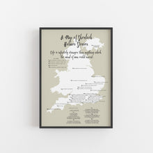 Load image into Gallery viewer, Sherlock Holmes Map Print