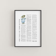 Load image into Gallery viewer, The Tale Of Tom Kitten Beatrix Potter Print