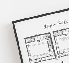Load image into Gallery viewer, Hamlet Infographic Map Print