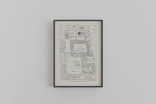 Load image into Gallery viewer, Corpus Christi College Cambridge Floor Plan Print