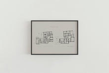 Load image into Gallery viewer, 10 Downing Street Floor Plan Print