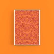 Load image into Gallery viewer, Sunflowers William Morris Print, Fiesta and Turmeric