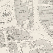 Load image into Gallery viewer, Trafalgar Square London Vintage Street Map Print
