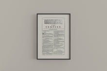 Load image into Gallery viewer, Romantic Print Set of 3 Shakespeare's First Folio