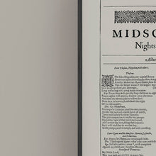 Load image into Gallery viewer, Romantic Print Set of 3 Shakespeare's First Folio