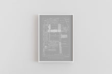 Load image into Gallery viewer, Emmanuel College Cambridge Floor Plan Print