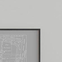 Load image into Gallery viewer, Gonville and Caius College Cambridge Floor Plan Print