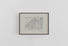 Load image into Gallery viewer, London Zoo Regent's Park Vintage Street Map Print
