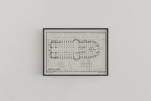 Load image into Gallery viewer, Notre Dame Cathedral Paris Floor Plan Print