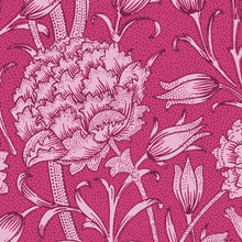 Load image into Gallery viewer, Wild Tulip William Morris Print, Sweet Lilac Pink Peacock