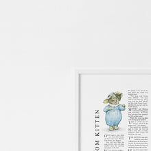 Load image into Gallery viewer, The Tale Of Tom Kitten Beatrix Potter Print