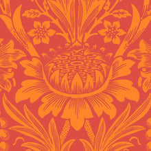 Load image into Gallery viewer, Sunflowers William Morris Print, Fiesta and Turmeric