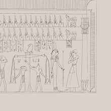 Load image into Gallery viewer, House of Osiris Hieroglyphic Print No 10
