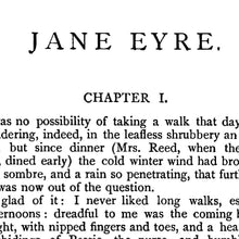 Load image into Gallery viewer, A5 Charlotte Bronte Jane Eyre Book Page Print