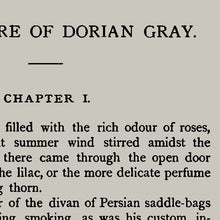 Load image into Gallery viewer, A5 Oscar Wilde Picture of Dorian Gray Book Page Print