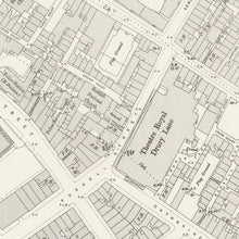 Load image into Gallery viewer, Covent Garden London Street Map Print