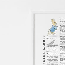 Load image into Gallery viewer, Peter Rabbit Beatrix Potter Print