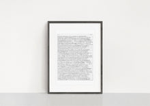 Load image into Gallery viewer, Hieroglyphic Ramesses II Temple Print, No 8