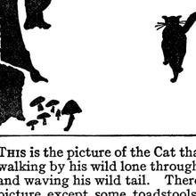 Load image into Gallery viewer, Rudyard Kipling Cat That Walked By Himself Book Page Print