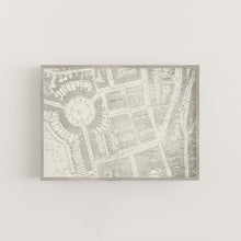 Load image into Gallery viewer, Bath The Circus Vintage Street Map Print
