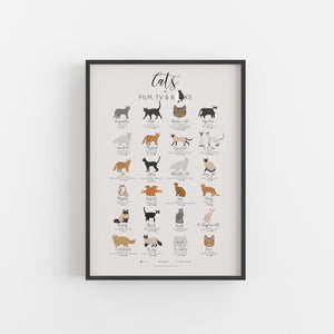 Cats in Film, TV and Books Print
