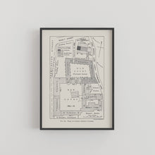 Load image into Gallery viewer, Corpus Christi College Cambridge Floor Plan Print
