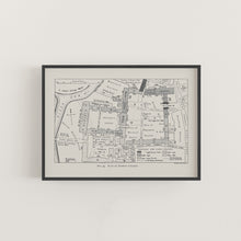 Load image into Gallery viewer, Trinity College Cambridge University Floor Plan Print

