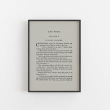 Load image into Gallery viewer, A5 Little Women Book Page Print

