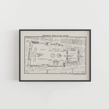 Load image into Gallery viewer, The Louvre Paris Floor Plan Print
