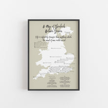 Load image into Gallery viewer, Sherlock Holmes Map Print
