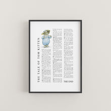 Load image into Gallery viewer, The Tale Of Tom Kitten Beatrix Potter Print
