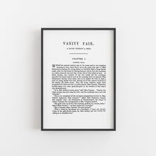 Load image into Gallery viewer, A5 Vanity Fair Book Page Print
