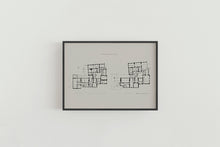 Load image into Gallery viewer, 10 Downing Street Floor Plan Print
